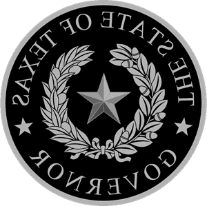 德州州长办公室的标志.